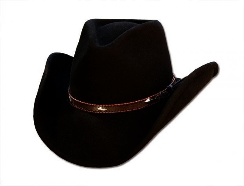 Cowboyhut Dallas schwarz