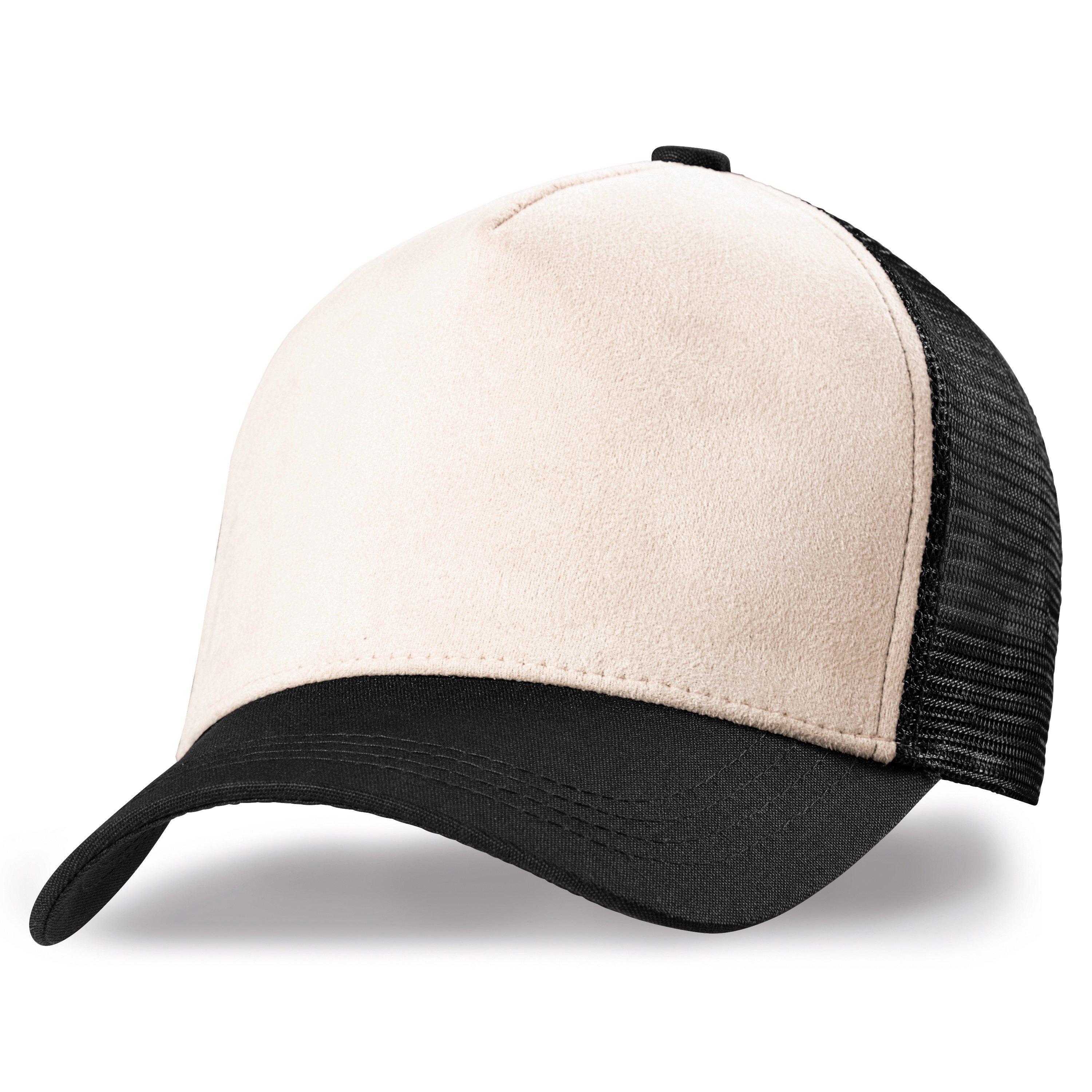 Truckercap TC schwarz/creme