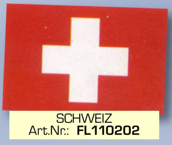 Schweiz Flagge FL 110202
