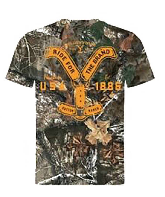 T-Shirt YELLOWSTONE Ride for the Brand camo