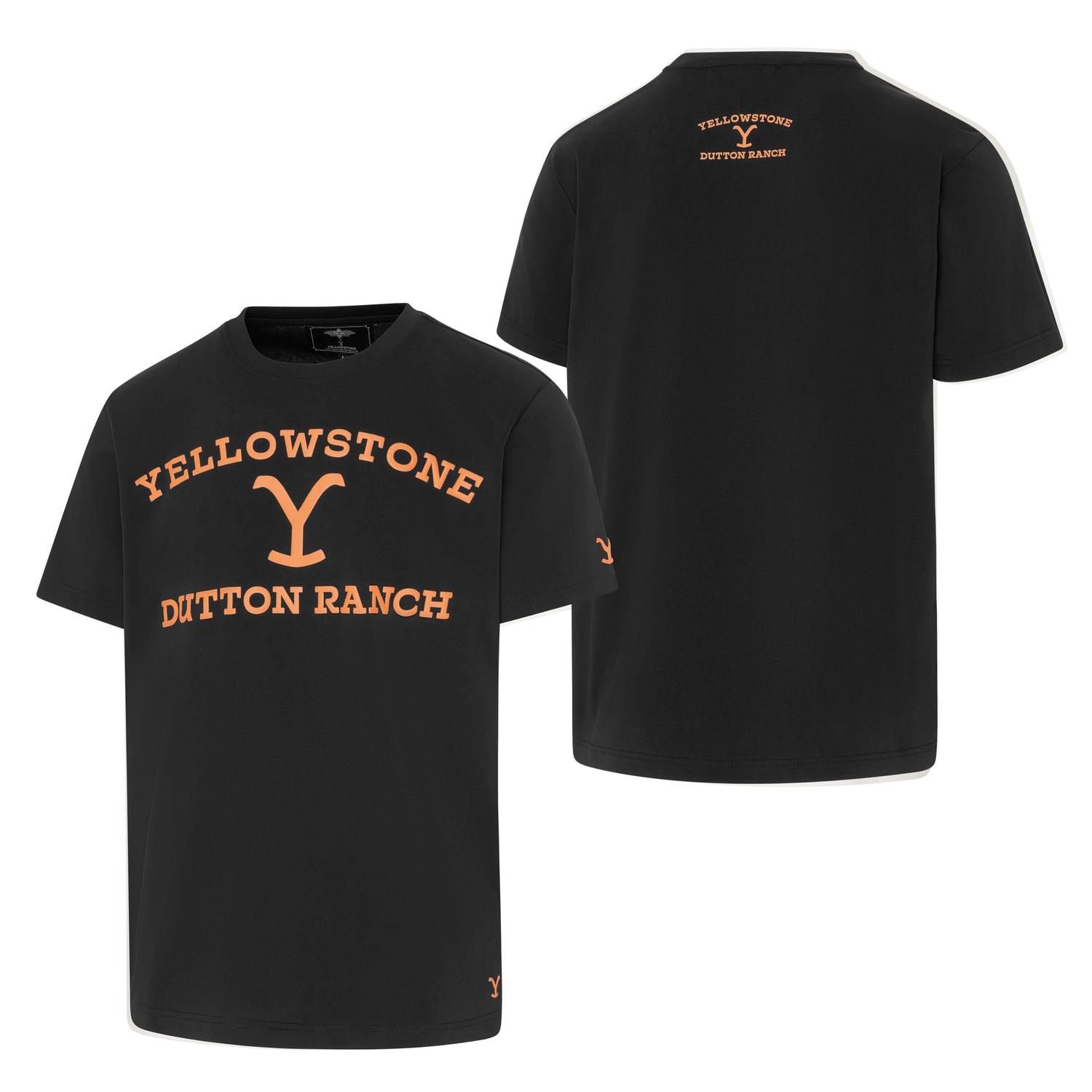 T-Shirt YELLOWSTONE schwarz