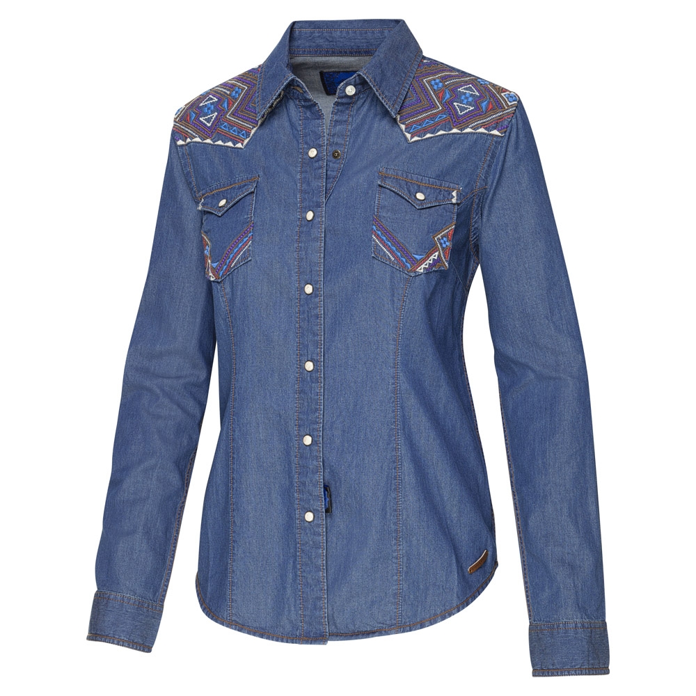 Westernbluse Ava