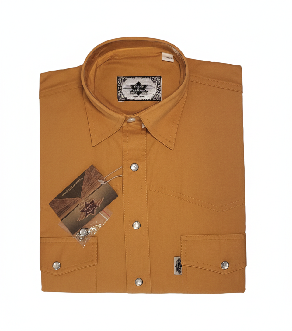 Westernhemd Freestyle gelb