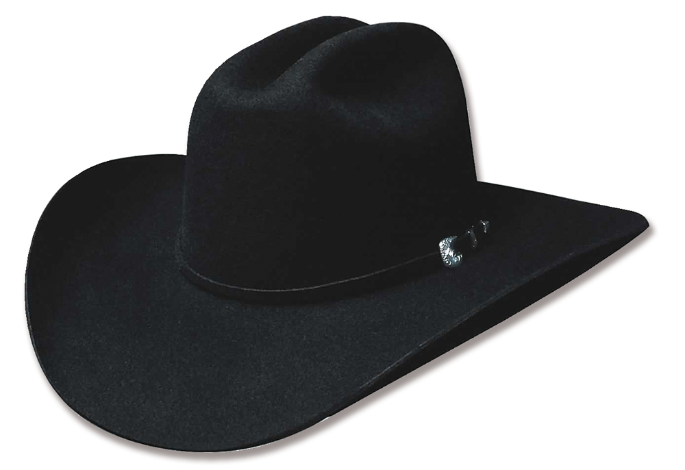 Filzhut Appaloosa schwarz