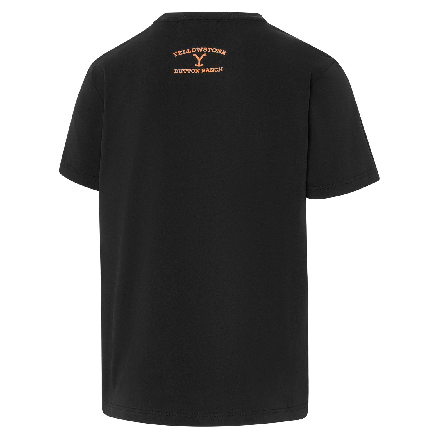T-Shirt YELLOWSTONE schwarz