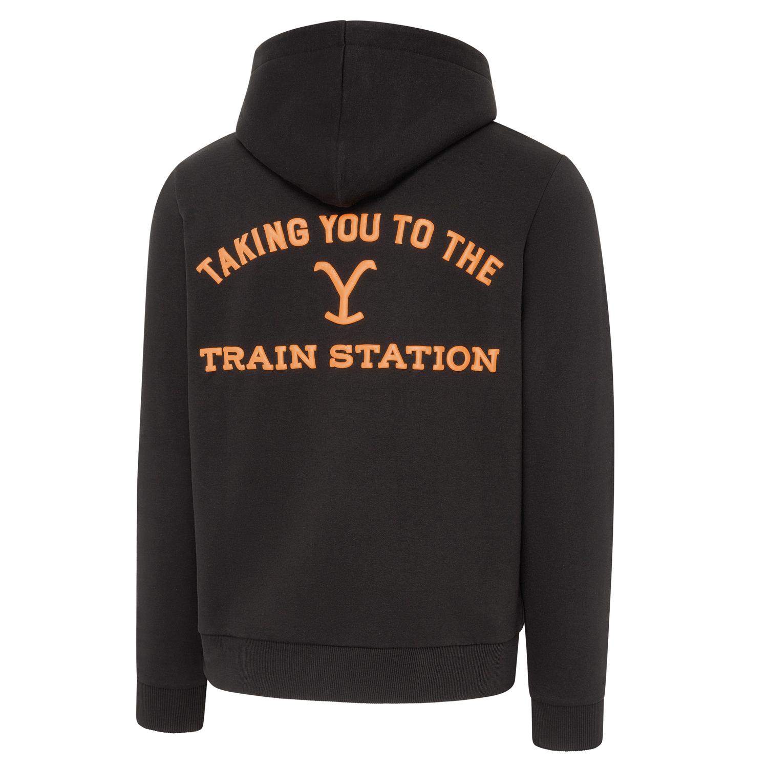 Hoodie Yellowstone Train Station