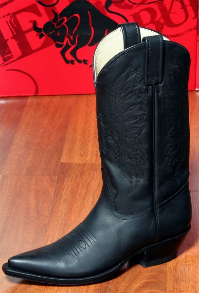 Westernstiefel Canyon lang schwarz