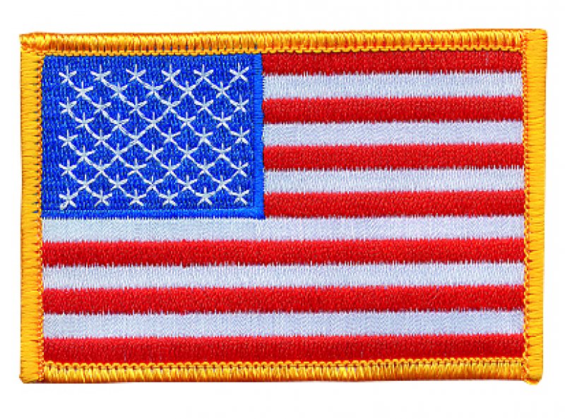  Aufnäher USA-Flagge AUF 14812