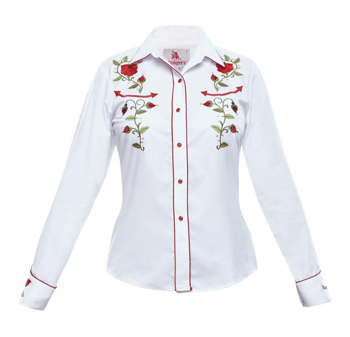Rangers Westernbluse Summer weiß