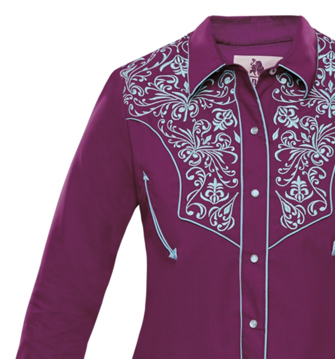 Rangers Westernbluse Avery lila