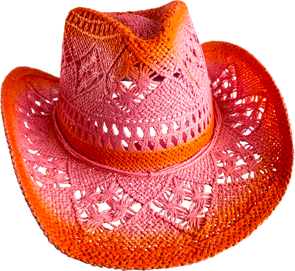 Strohhut SH 24432 rosa