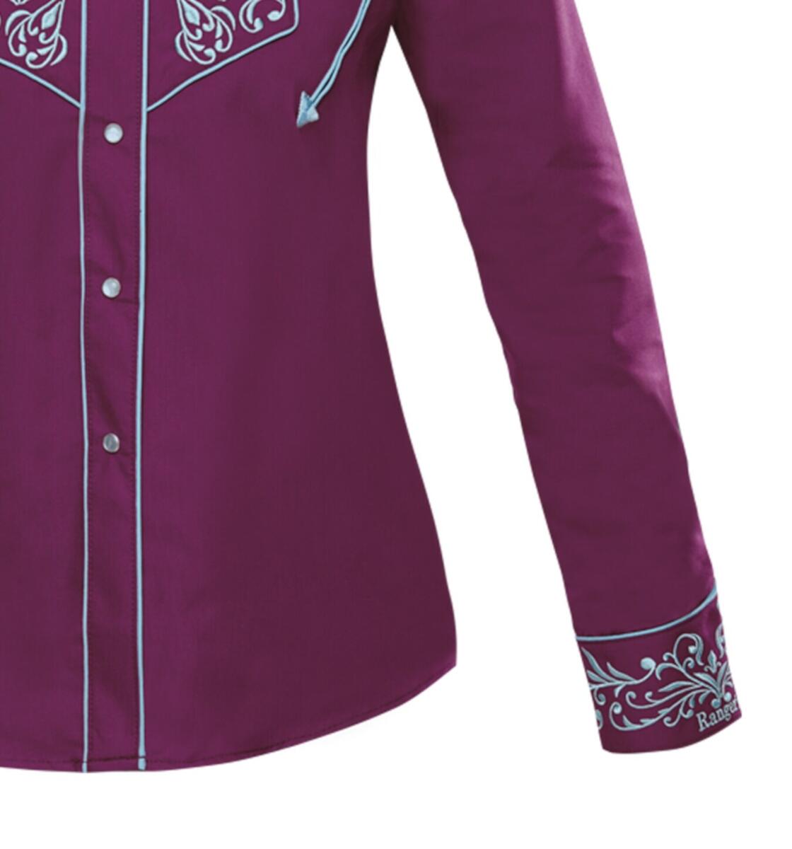 Rangers Westernbluse Avery lila