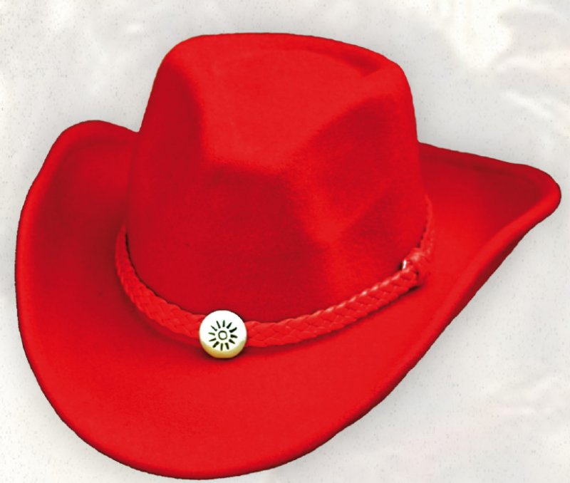 roter Knautschhut HUT 18272
