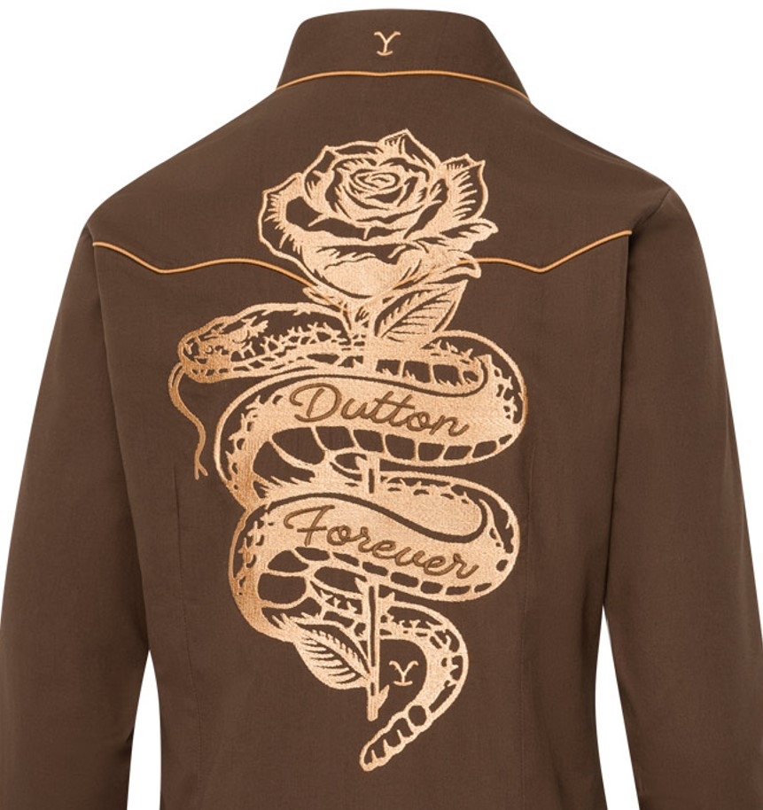 Westernbluse Yellowstone Dutton forever