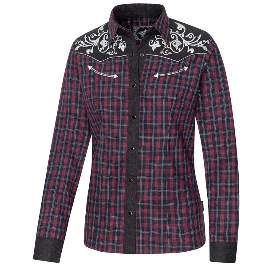 Westernbluse Abby