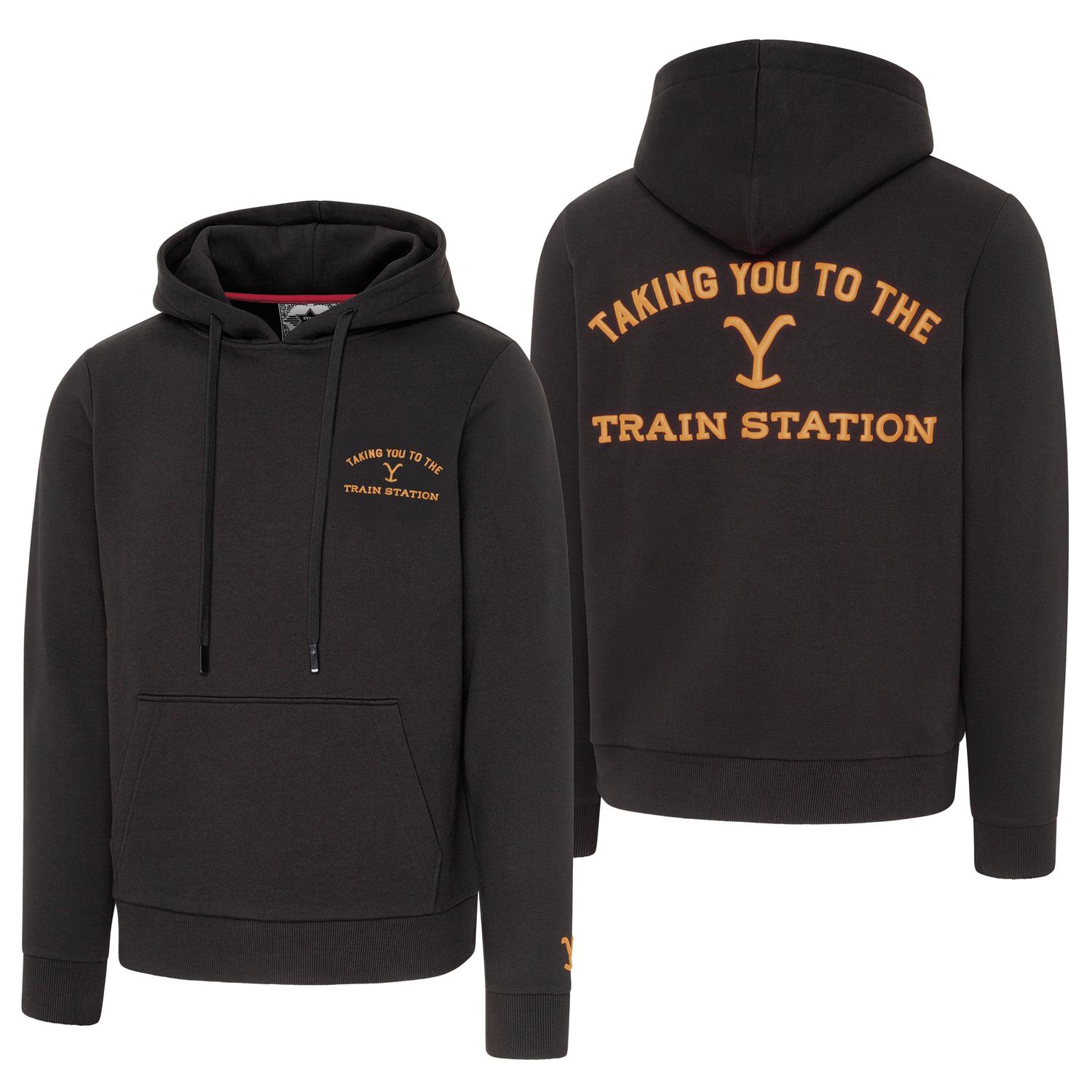 Hoodie Yellowstone Train Station