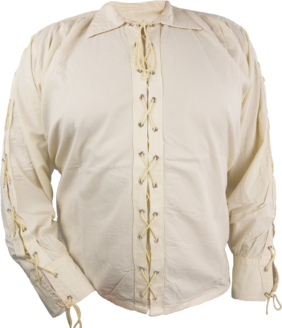 Piratenhemd beige P 40460