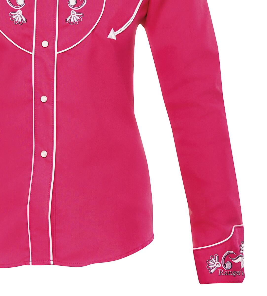 Rangers Westernbluse Madison fuchsia