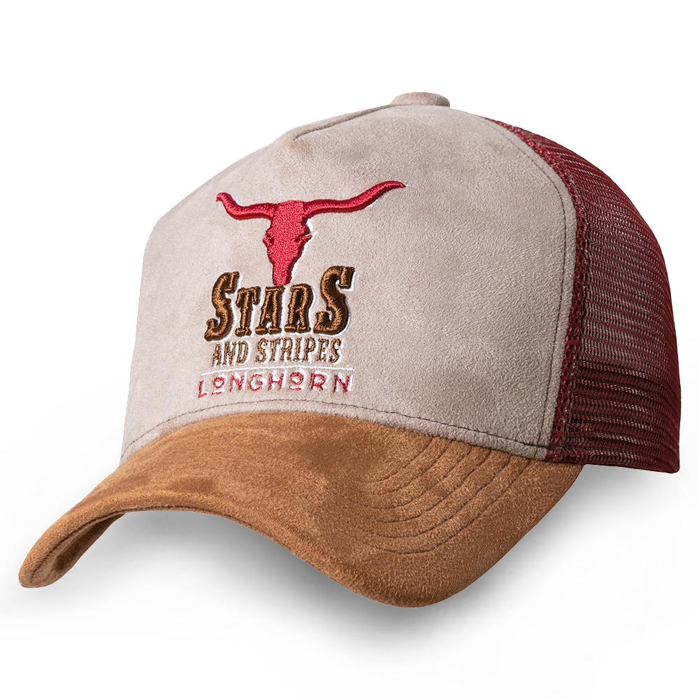 Truckercap TC Longhorn braun
