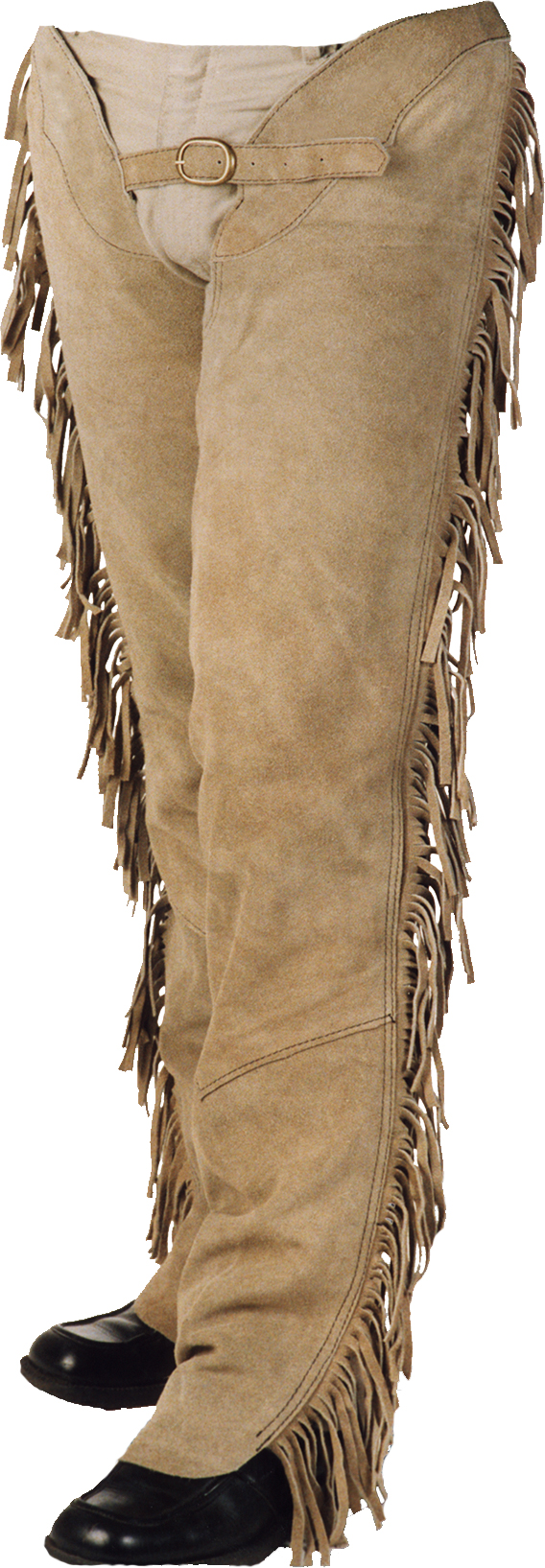 Wildlederchaps beige CH 06303