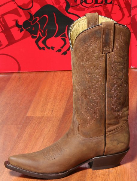Westernstiefel Canyon lang braun