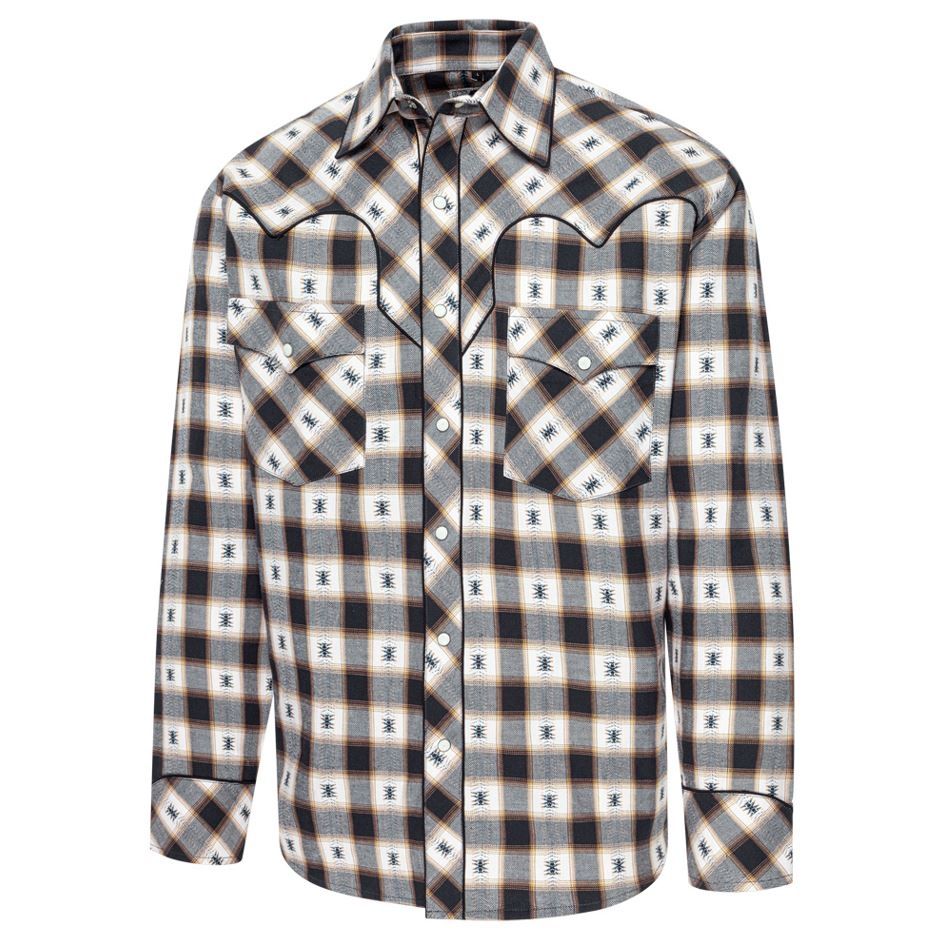 Kariertes Westernhemd ROY | Stars & Stripes | Authentisches Design. Günstig kaufen