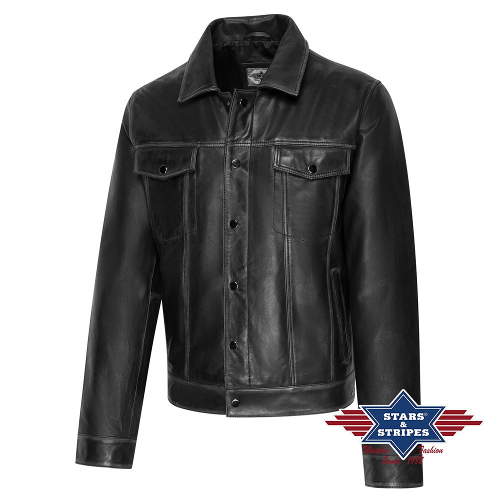 Missy Damen Kurze Passform Schwarz Geschnittene Biker Echte